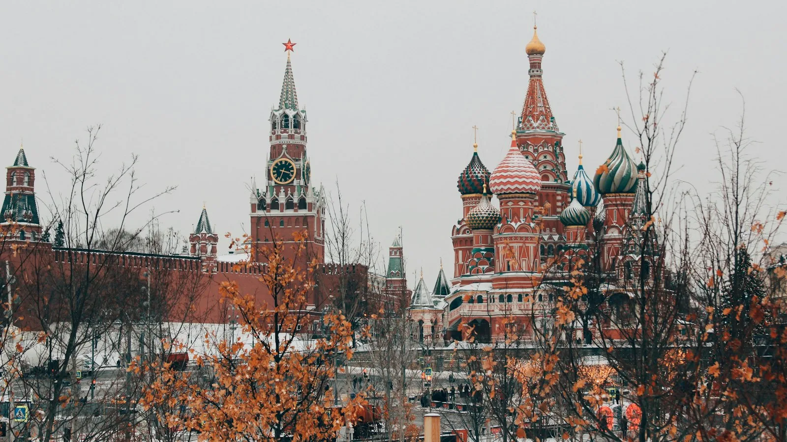 Red Square and St. Basil's Cathedral in Moscow