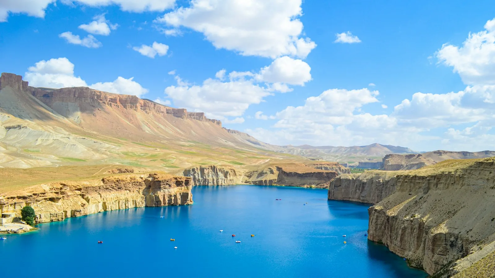 Band-e Amir lakes in Bamyan Province, Afghanistan