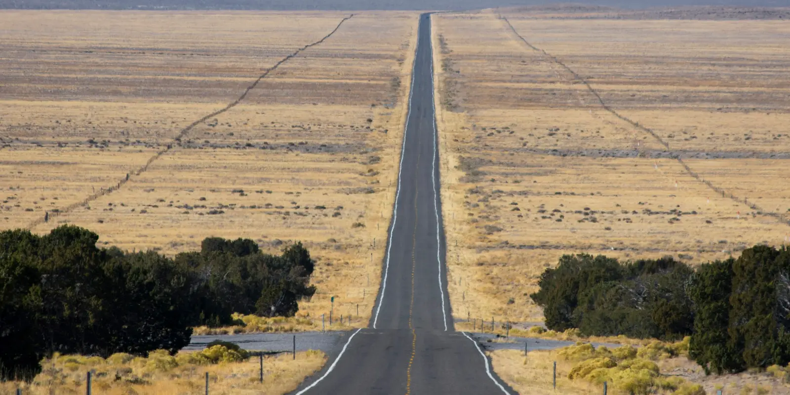 La route « la plus solitaire » d'Amérique — la Route 50 s'étirant dans le Great Basin National Park du Nevada, un exemple des écarts de couverture rurale selon l'opérateur