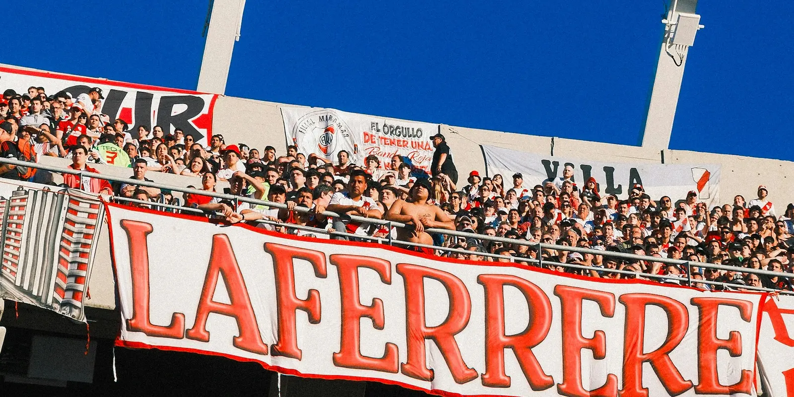 Packed stand at a football match, the crowd density that overwhelms a single stadium cell sector