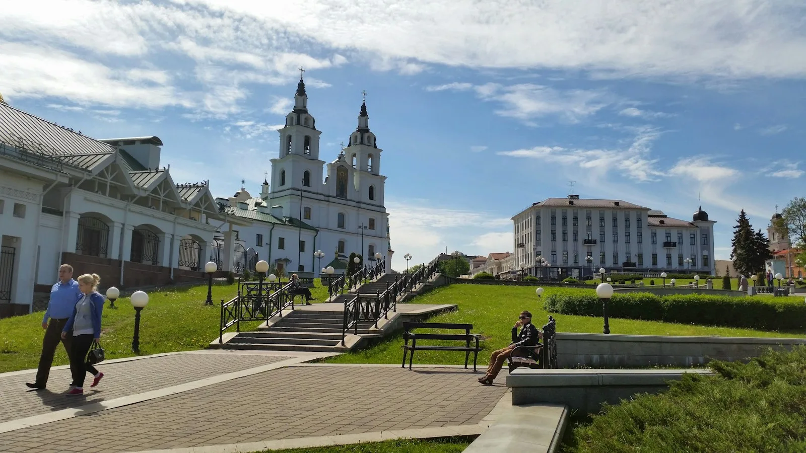 The Cathedral of the Holy Spirit in Minsk