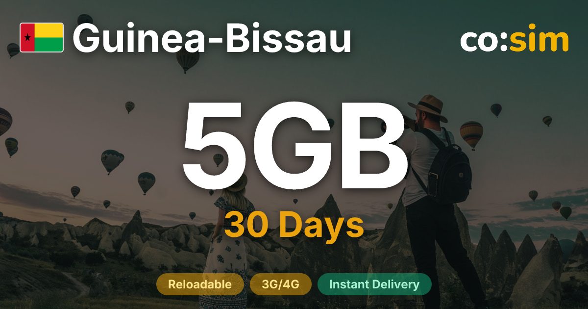 Guinea-Bissau eSIM — 5GB