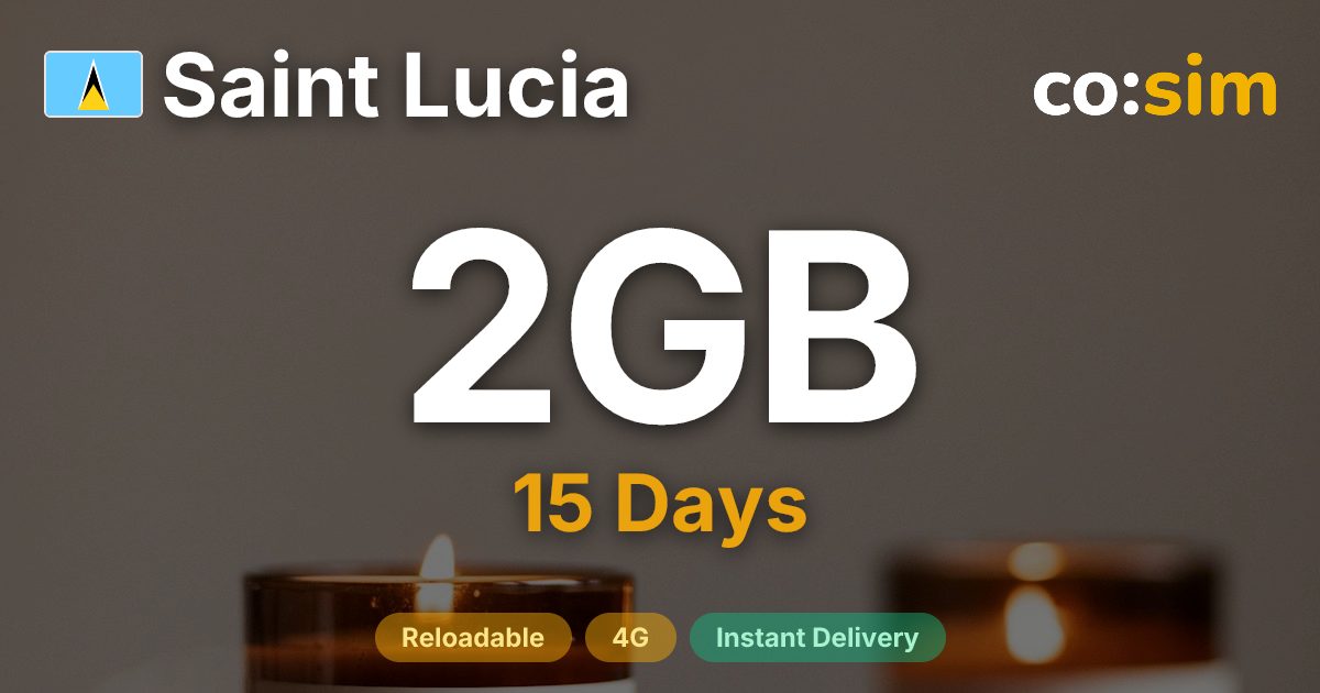 Santa Lucía eSIM — 2GB