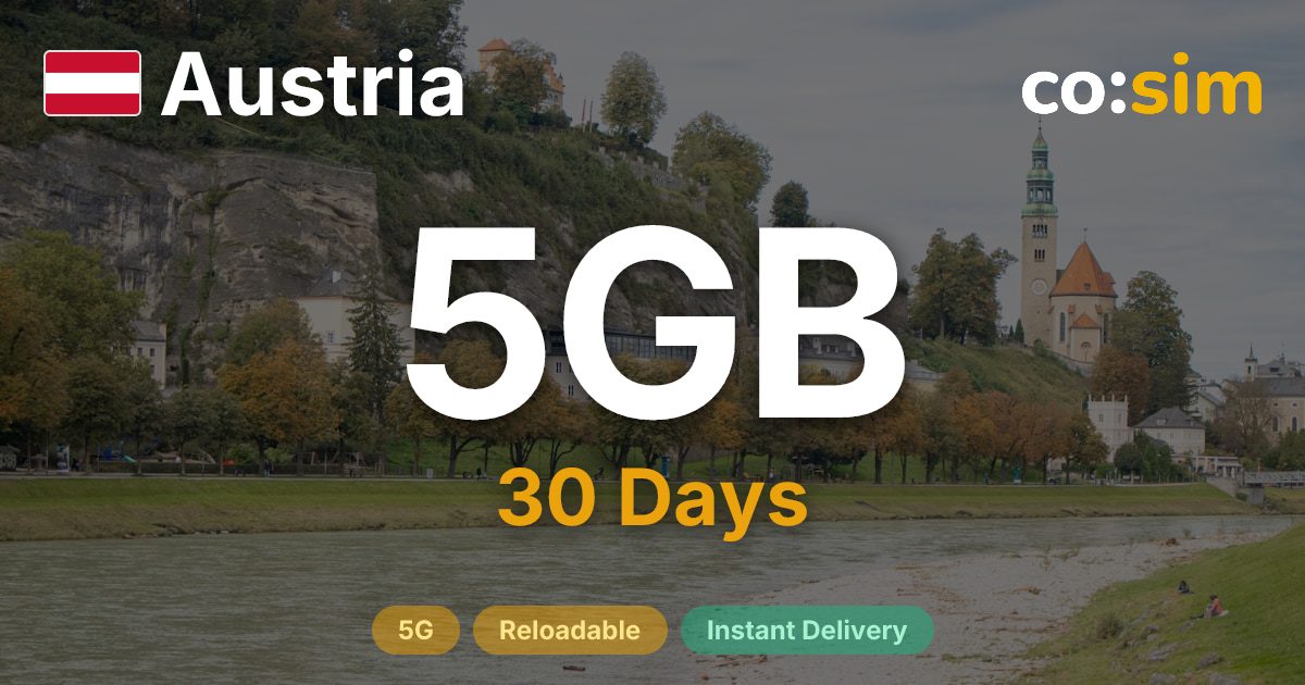 Austria eSIM — 5GB