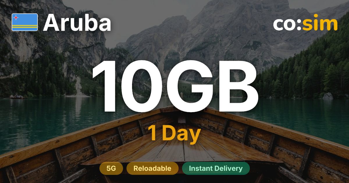阿鲁巴 eSIM — 10GB+∞
