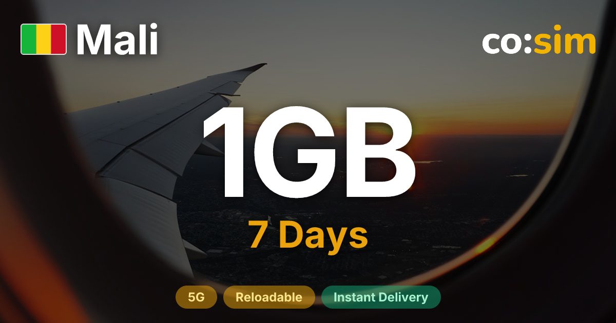 Mali eSIM — 1GB