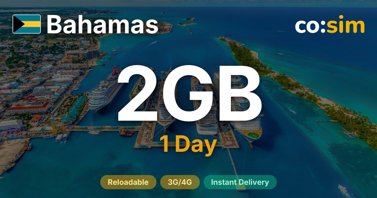 Bahamas eSIM — 2GB+∞