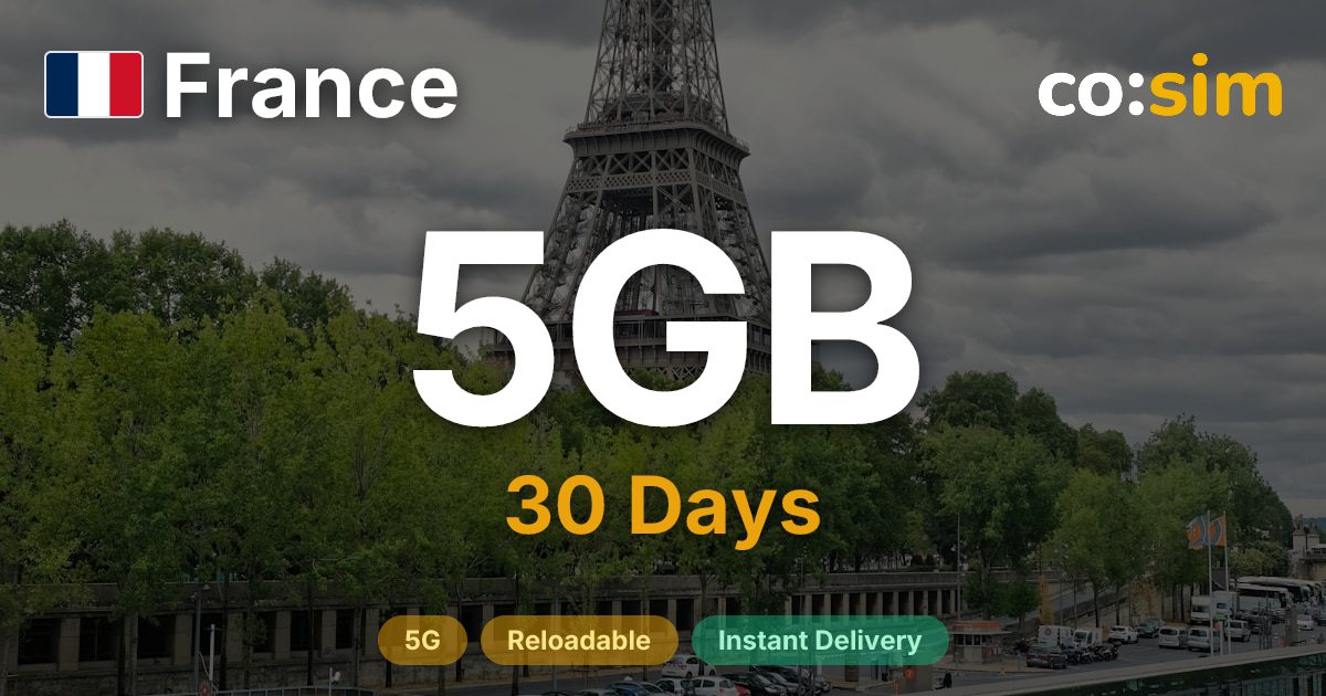 France eSIM — 5GB