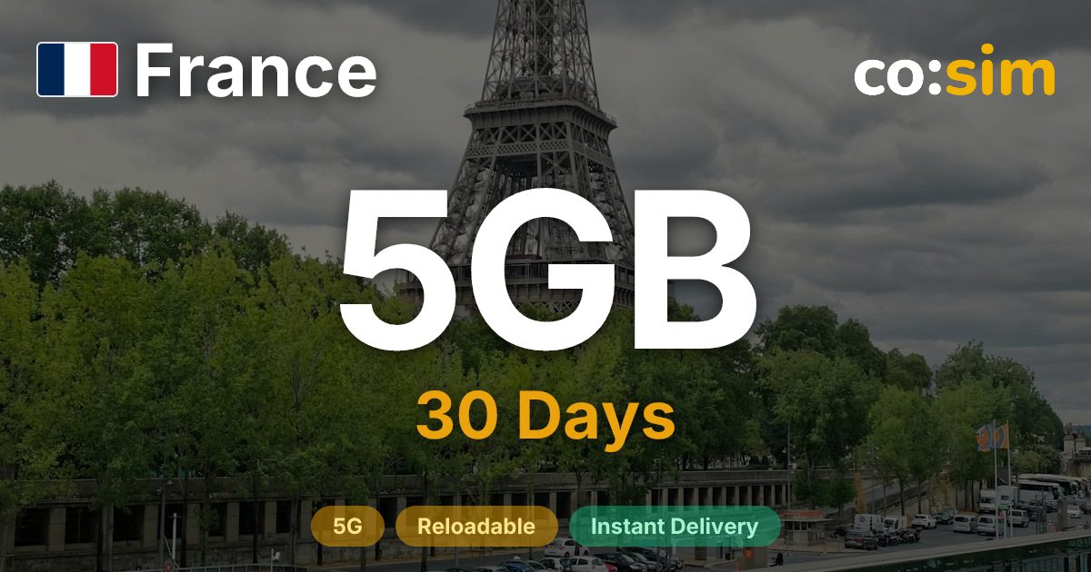 Francia eSIM — 5GB