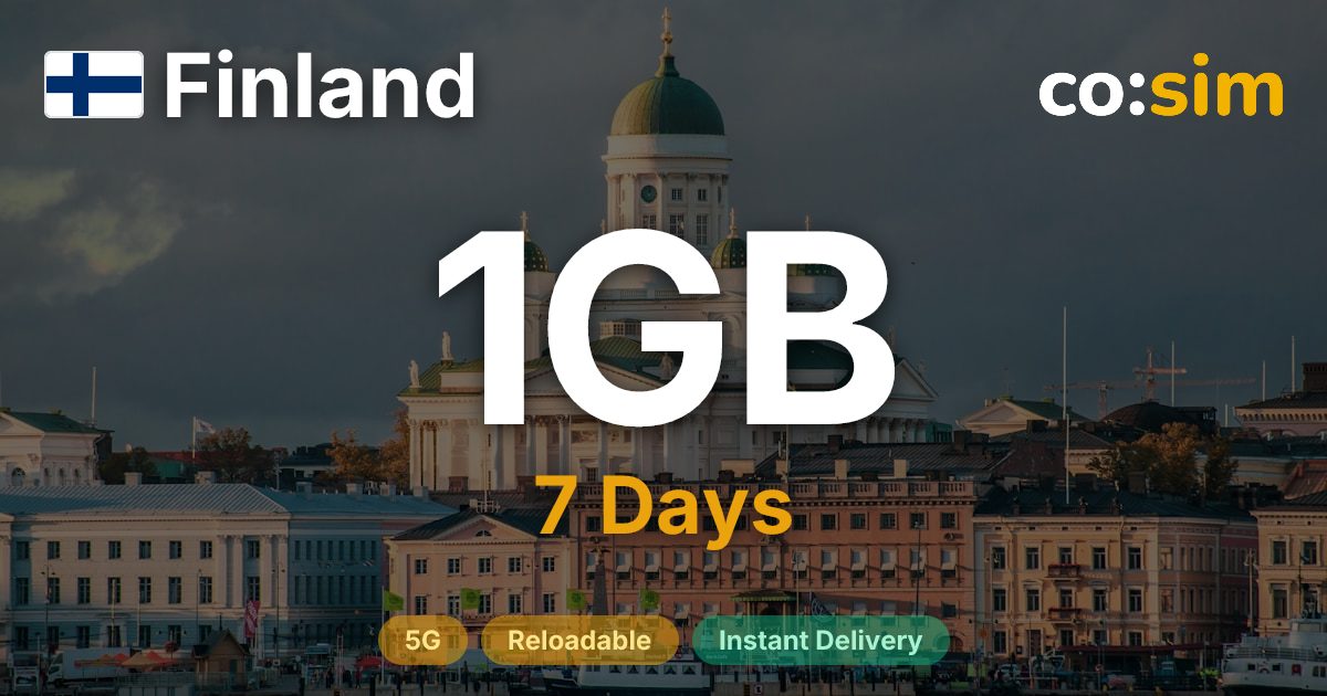 Finland eSIM — 1GB