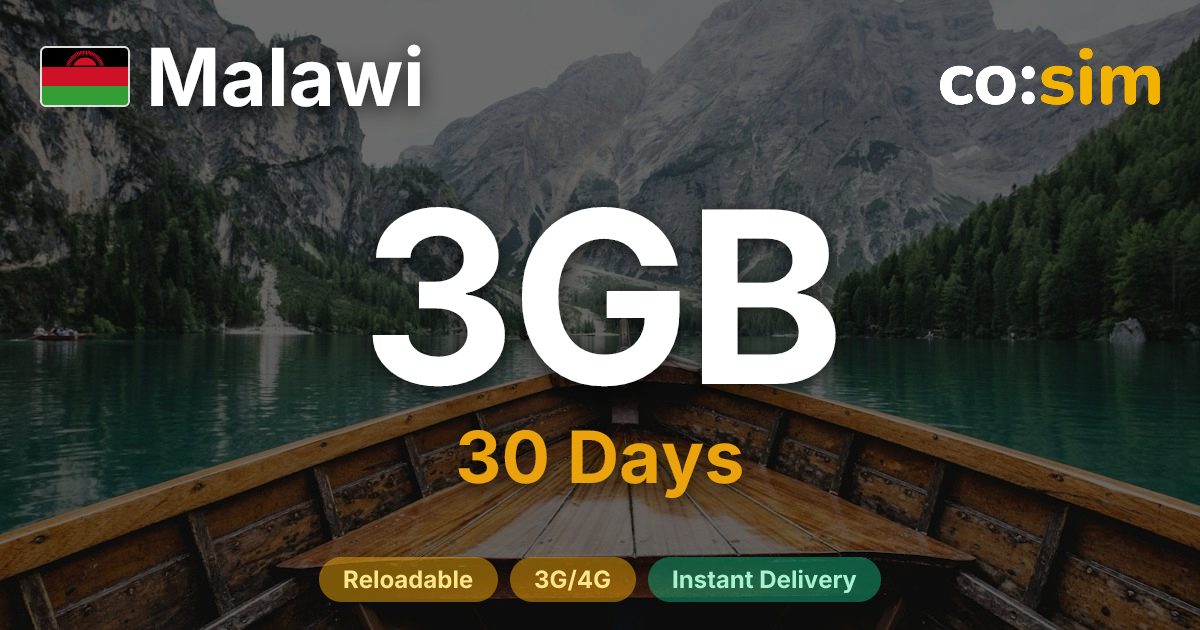 Malaui eSIM — 3GB