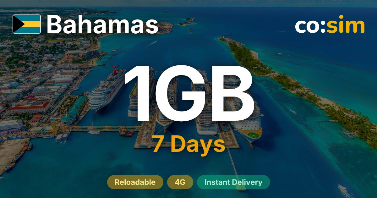 Bahamas eSIM — 1GB