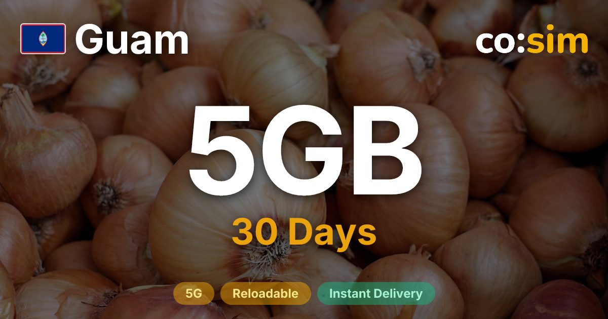 Guam eSIM — 5GB