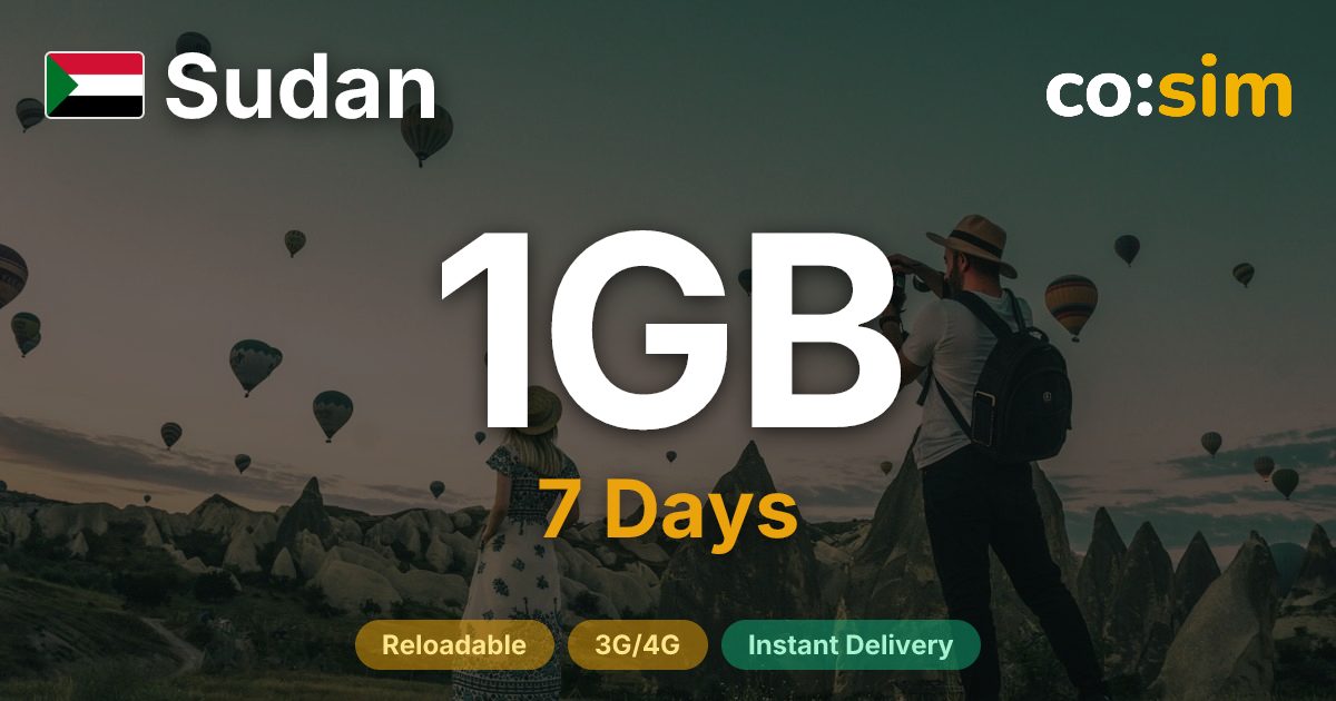 Sudan eSIM — 1GB