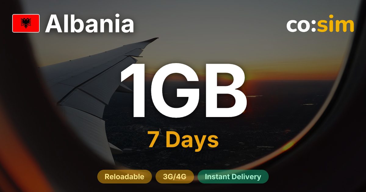 Albania eSIM — 1GB