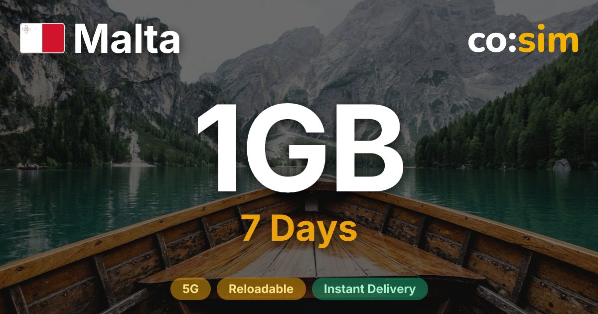 Malta eSIM — 1GB