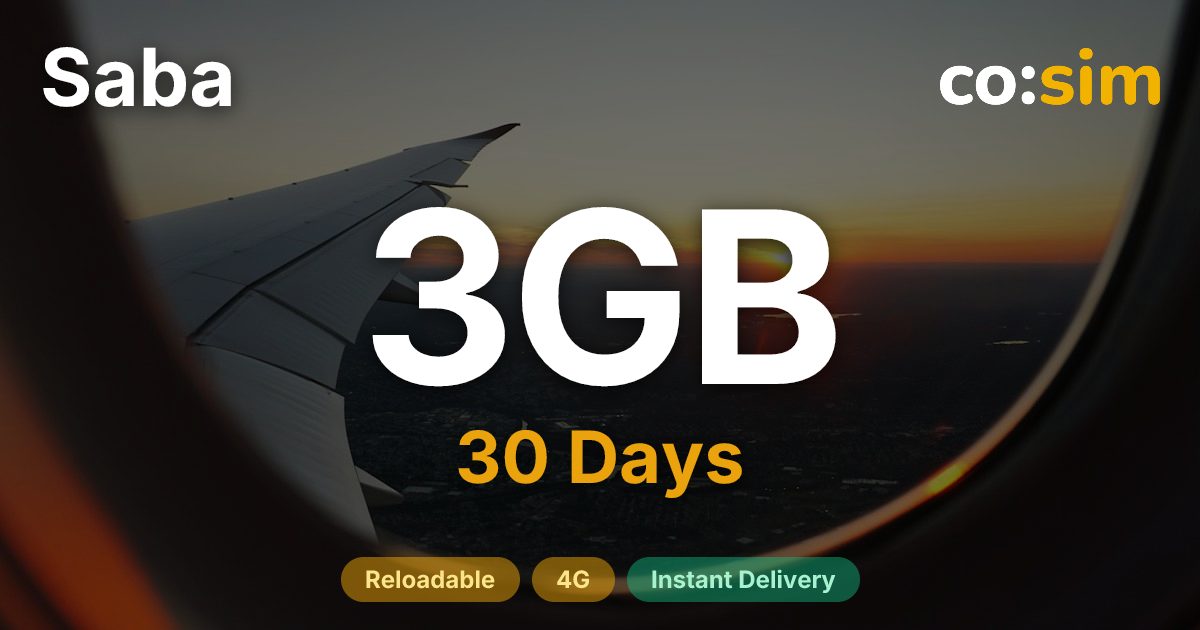 Saba eSIM — 3GB