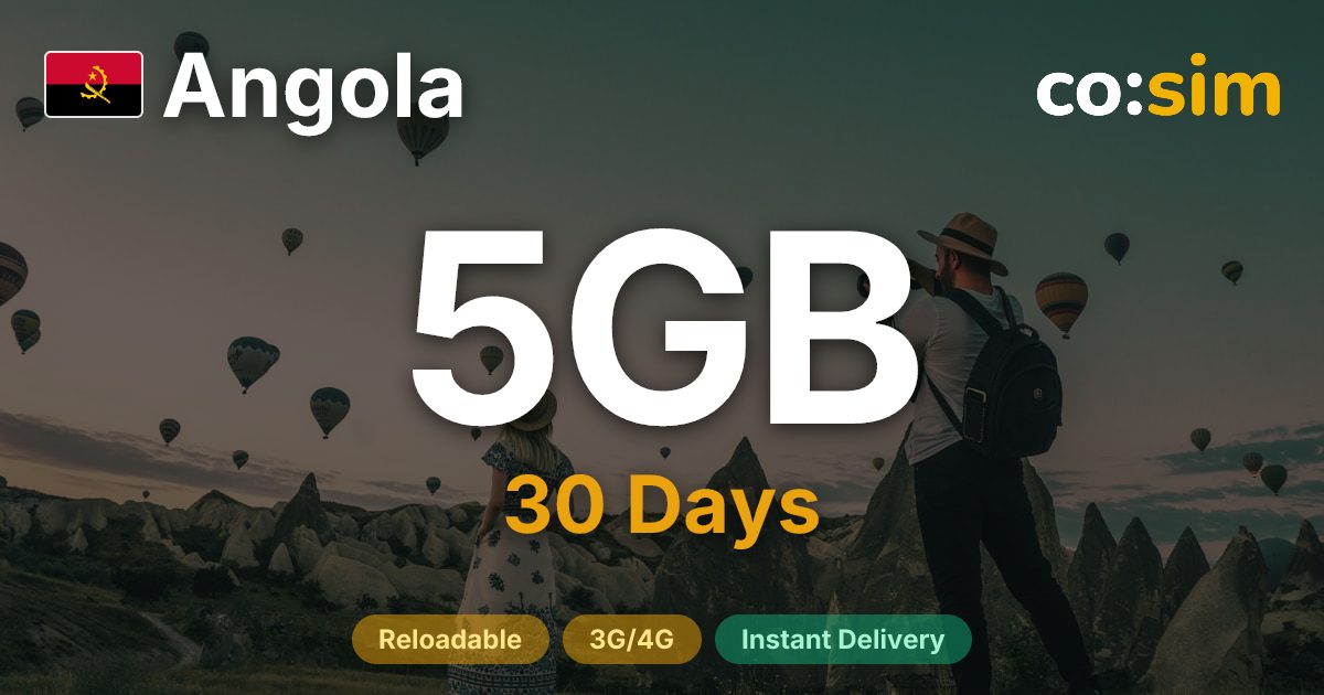 Angola eSIM — 5GB