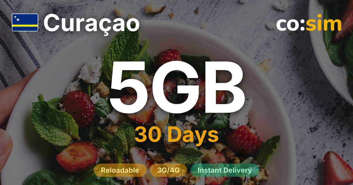 Curaçao eSIM — 5GB