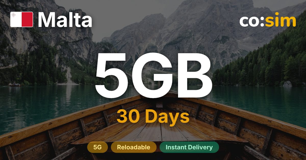 マルタ eSIM — 5GB
