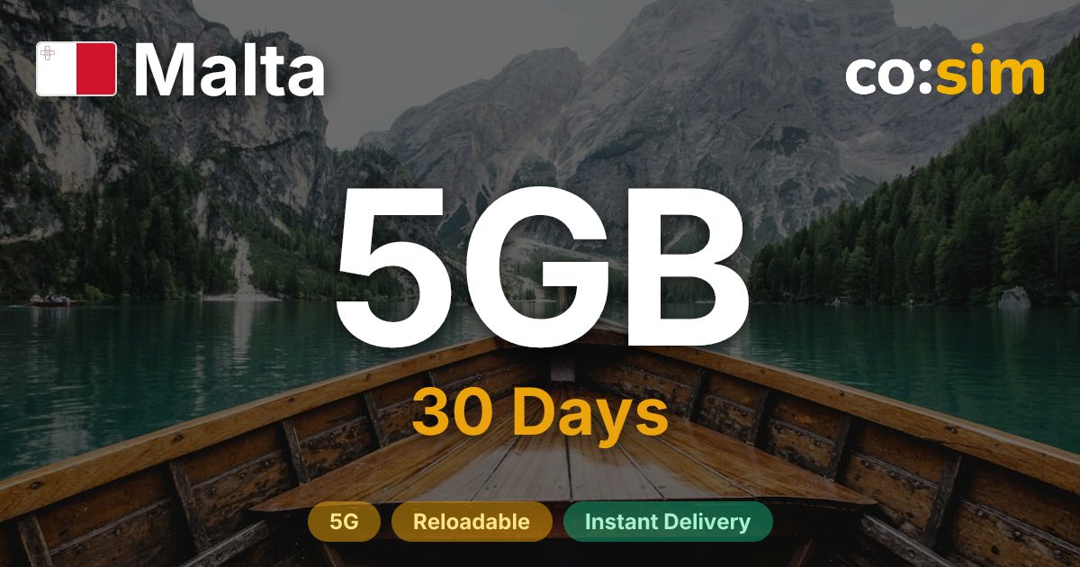 Malta eSIM — 5GB