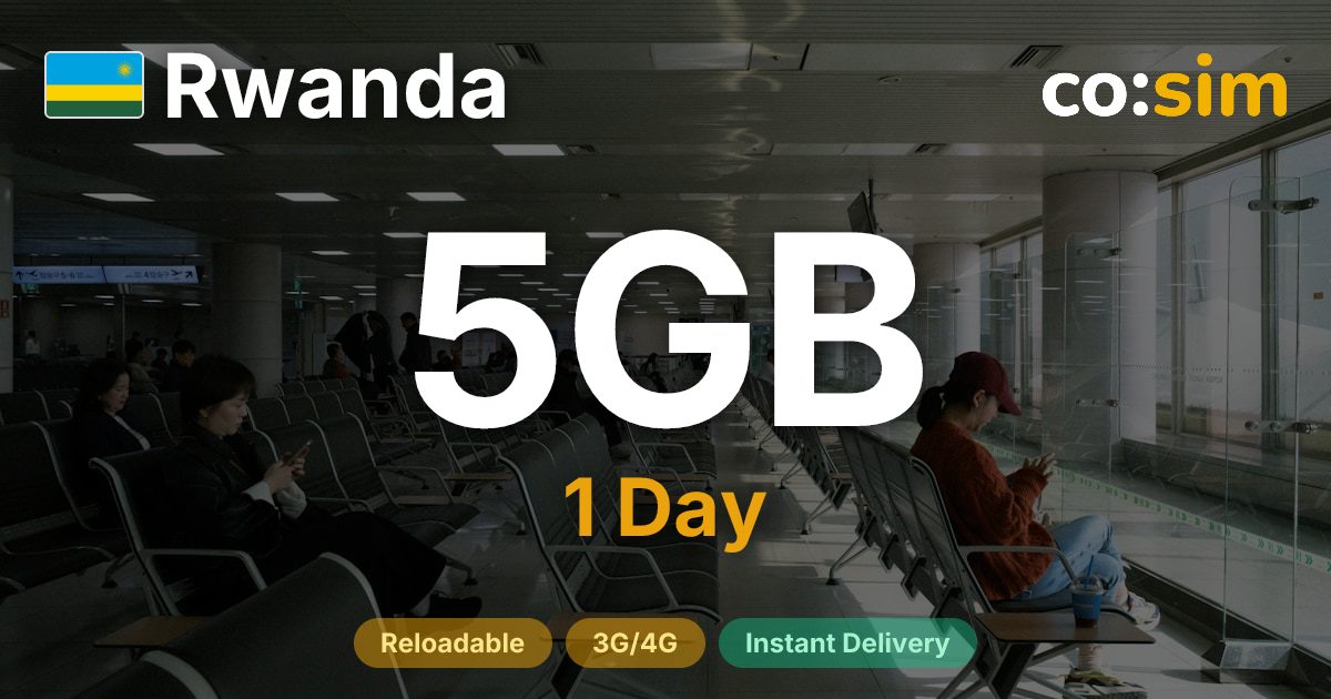 Ruanda eSIM — 5GB+∞
