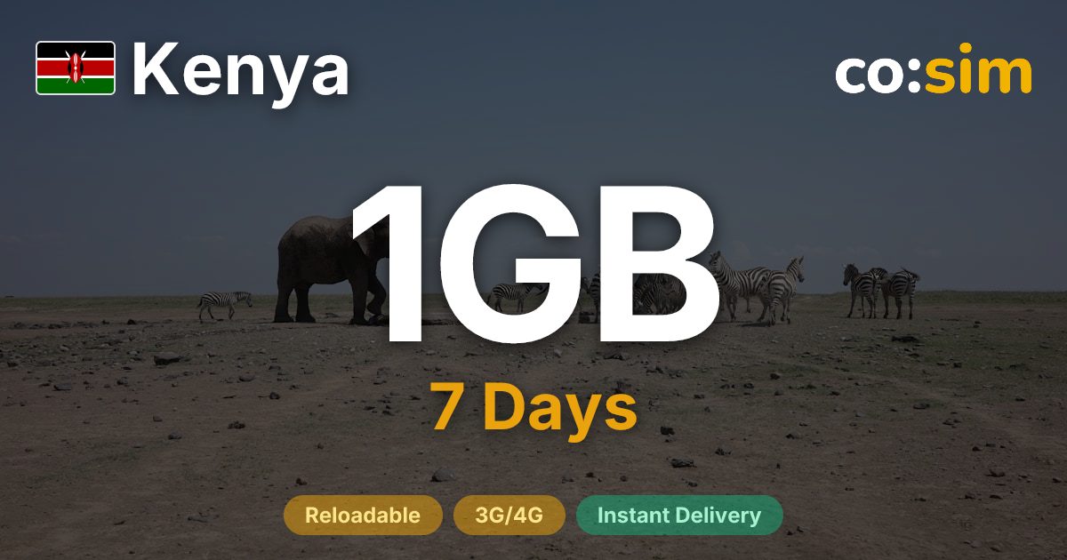 Kenya eSIM — 1GB