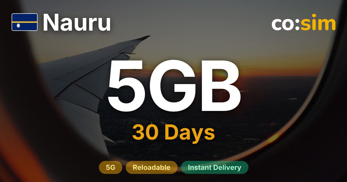 Nauru eSIM — 5GB