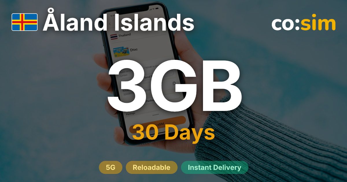 Åland-Inseln eSIM — 3GB