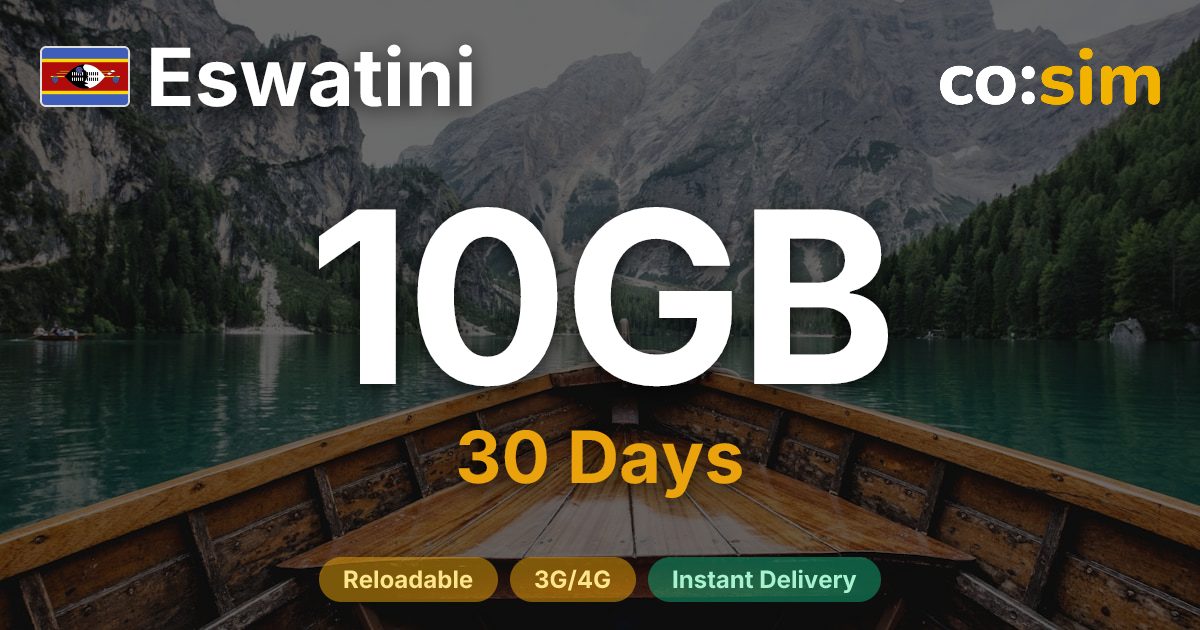 Eswatini eSIM — 10GB
