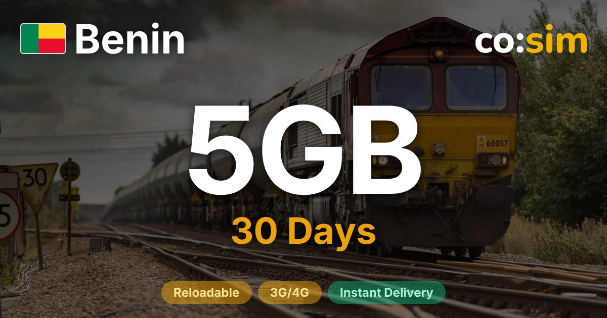 Benin eSIM — 5GB