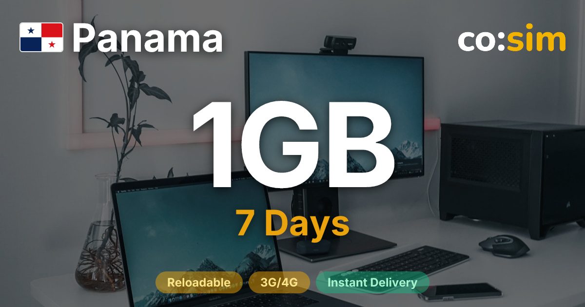 Panama eSIM — 1GB