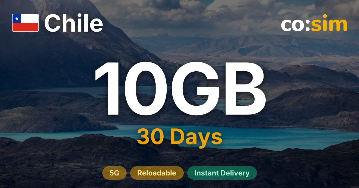 Chile eSIM — 10GB