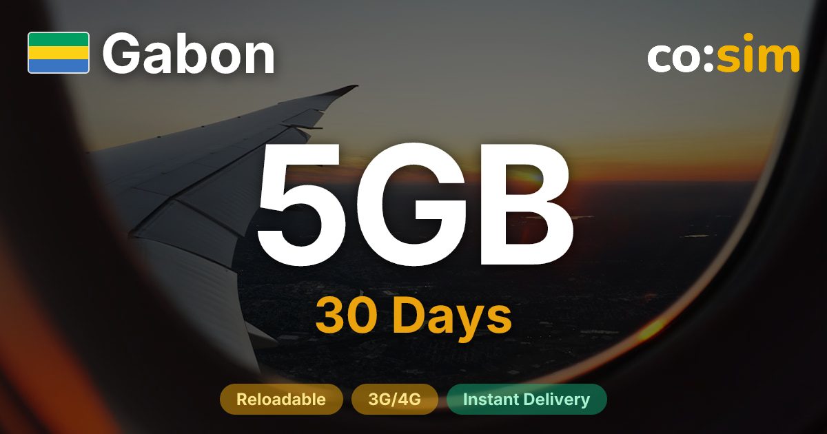 Gabon eSIM — 5GB