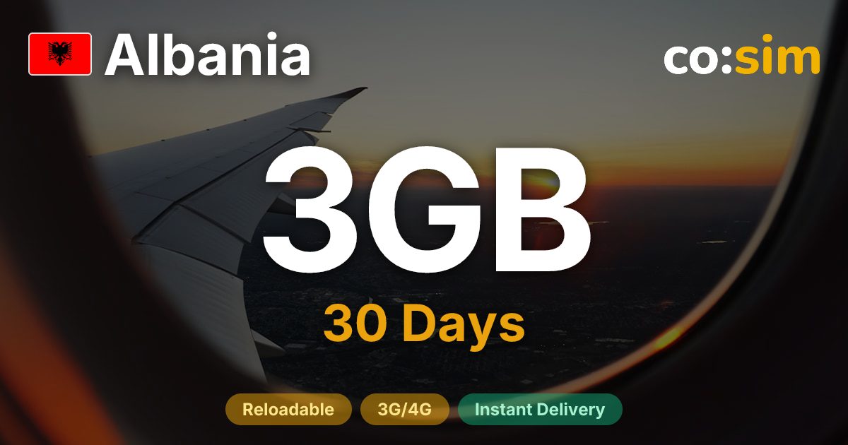 Albania eSIM — 3GB