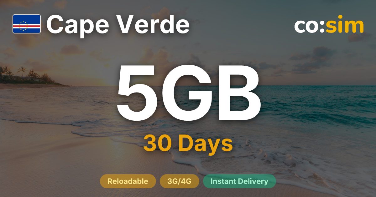 Cape Verde eSIM — 5GB