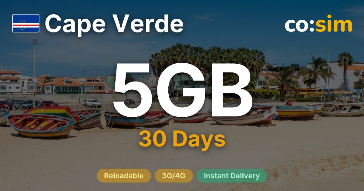 Cape Verde eSIM — 5GB