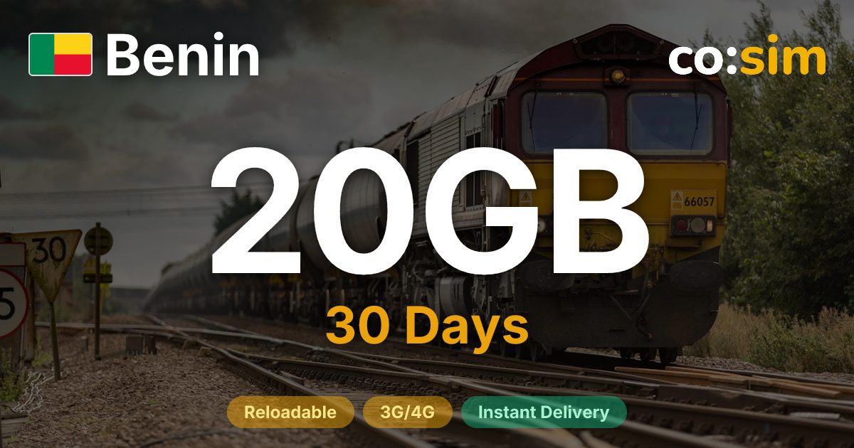 Benin eSIM — 20GB