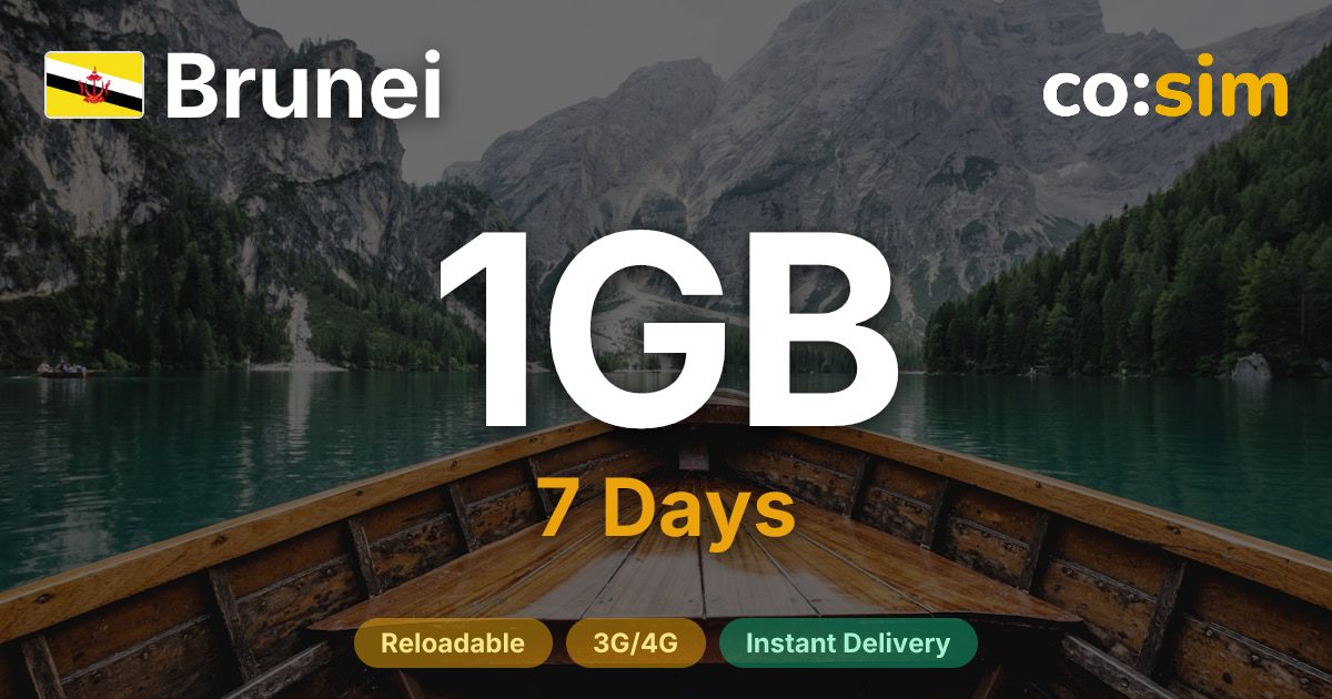 Brunei eSIM — 1GB