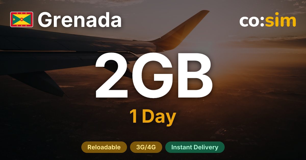 Grenada eSIM — 2GB+∞