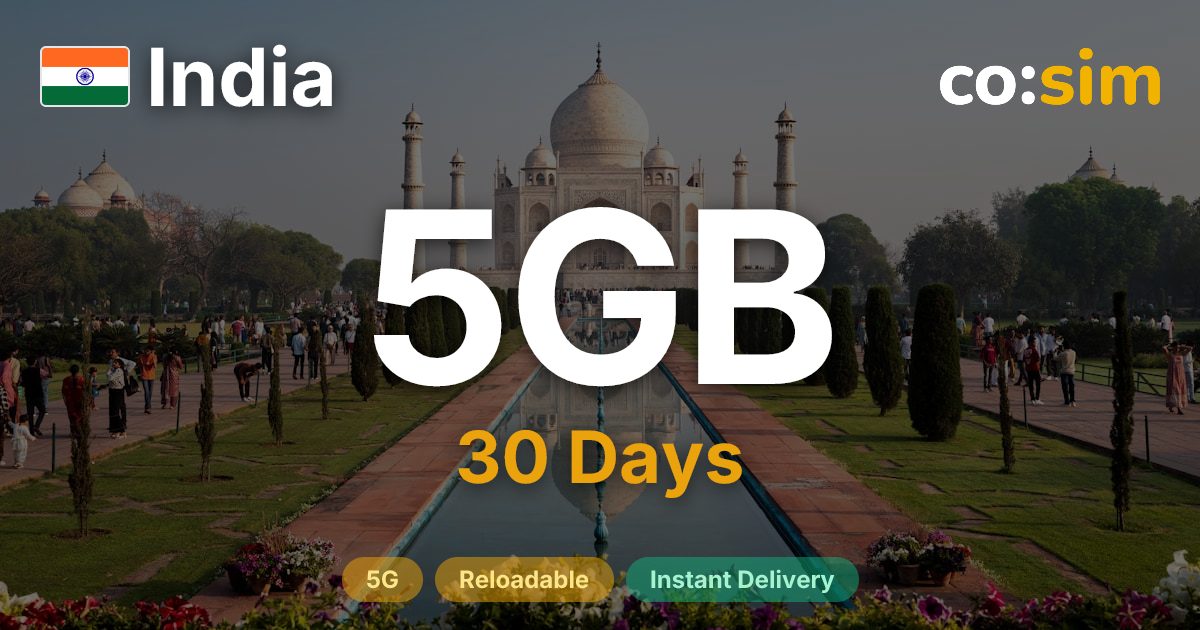 India eSIM — 5GB