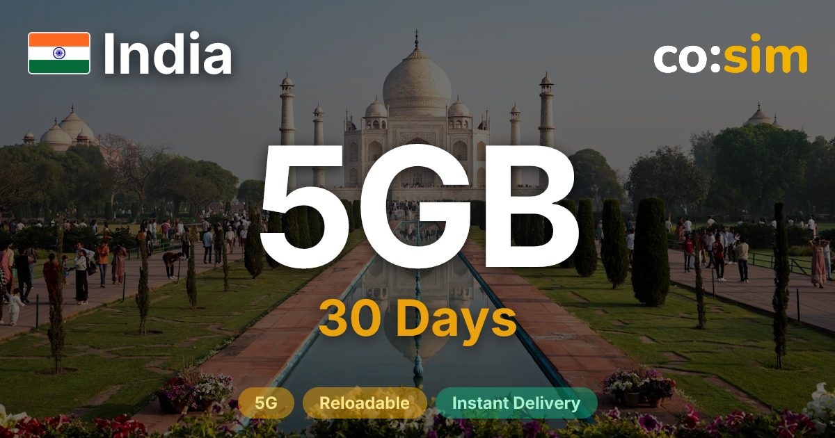 India eSIM — 5GB