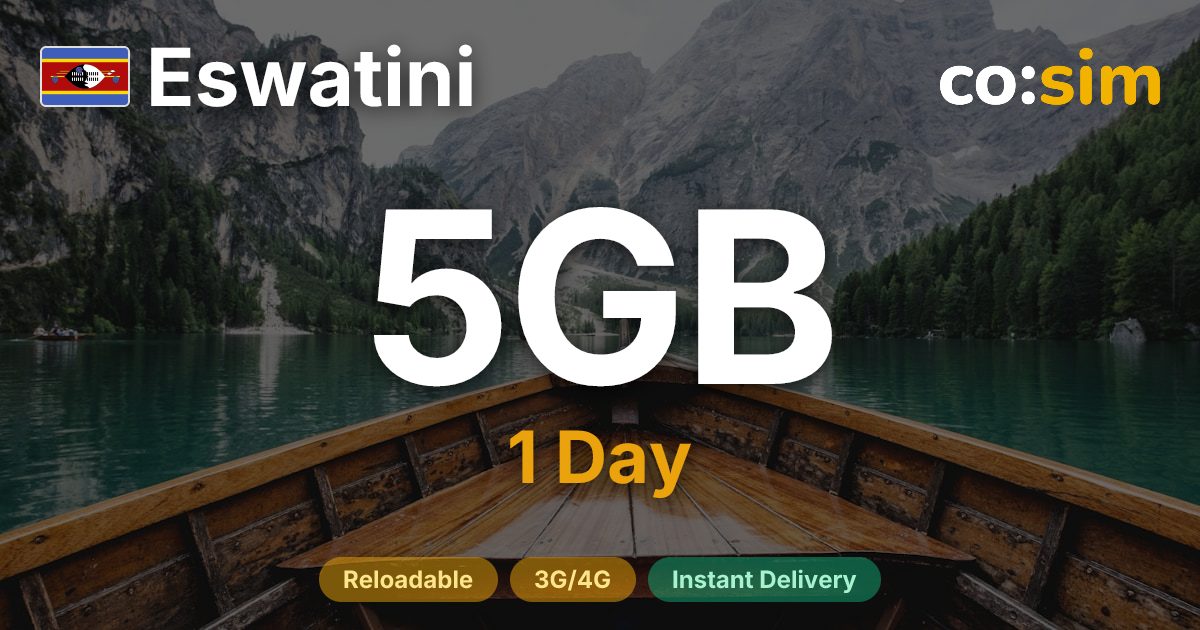 Eswatini eSIM — 5GB+∞