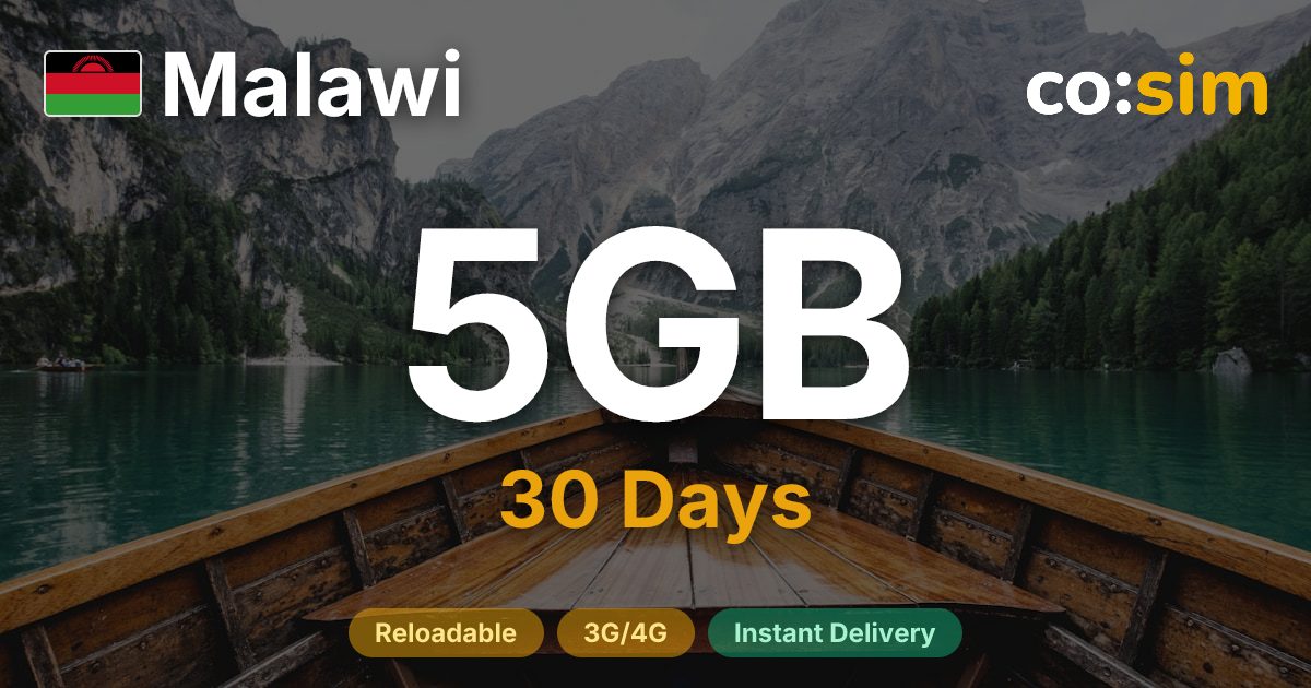 Malawi eSIM — 5GB