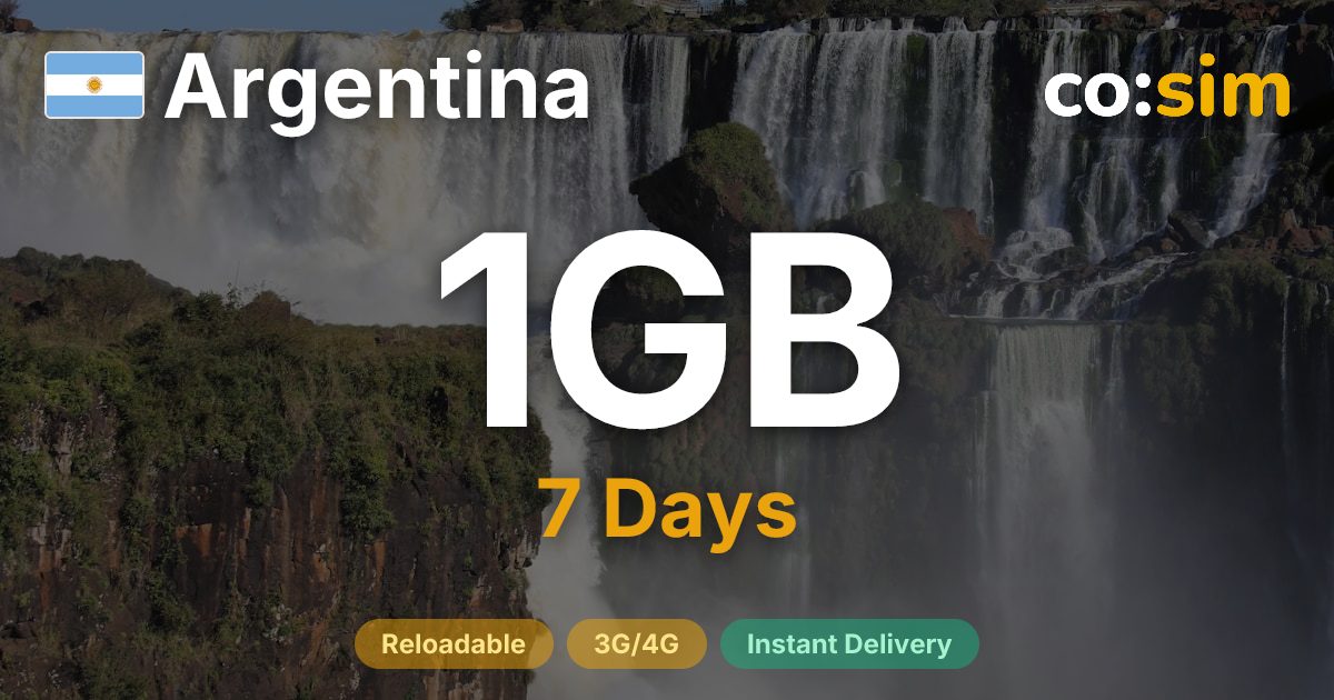 Argentina eSIM — 1GB