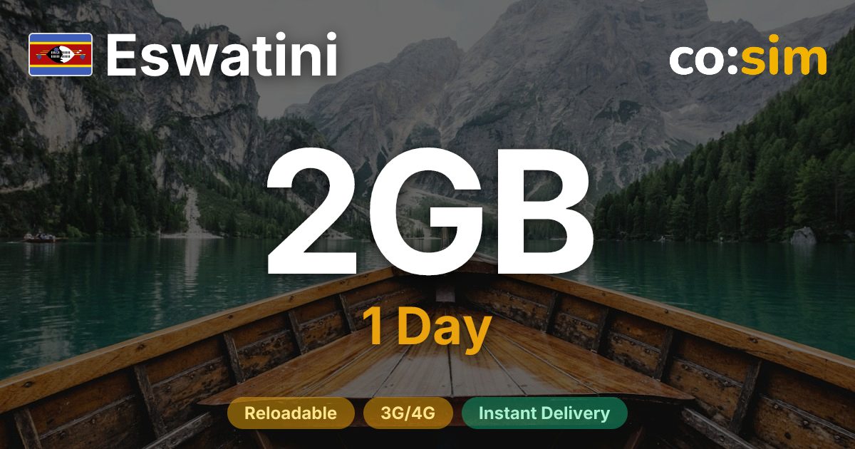 Eswatini eSIM — 2GB+∞