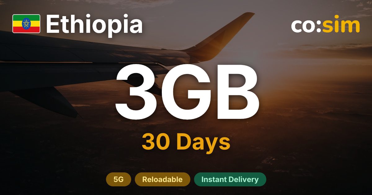 Ethiopia eSIM — 3GB