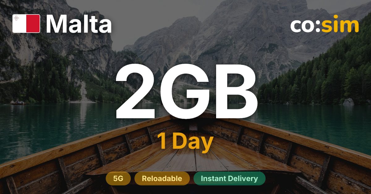몰타 eSIM — 2GB+∞