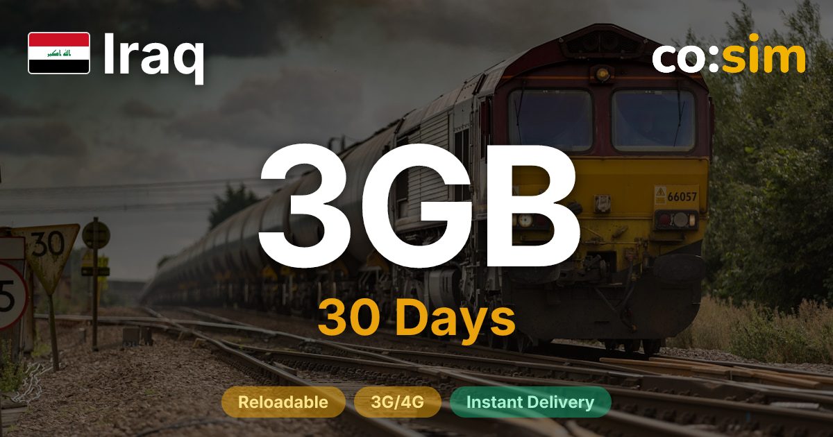 Iraq eSIM — 3GB
