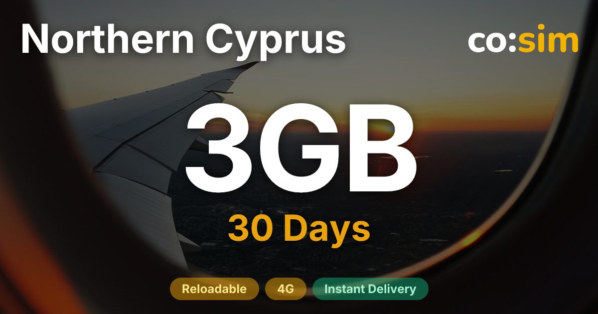 Northern Cyprus eSIM — 3GB